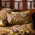 Sloane Cotton Pillowcase Set - Umber
