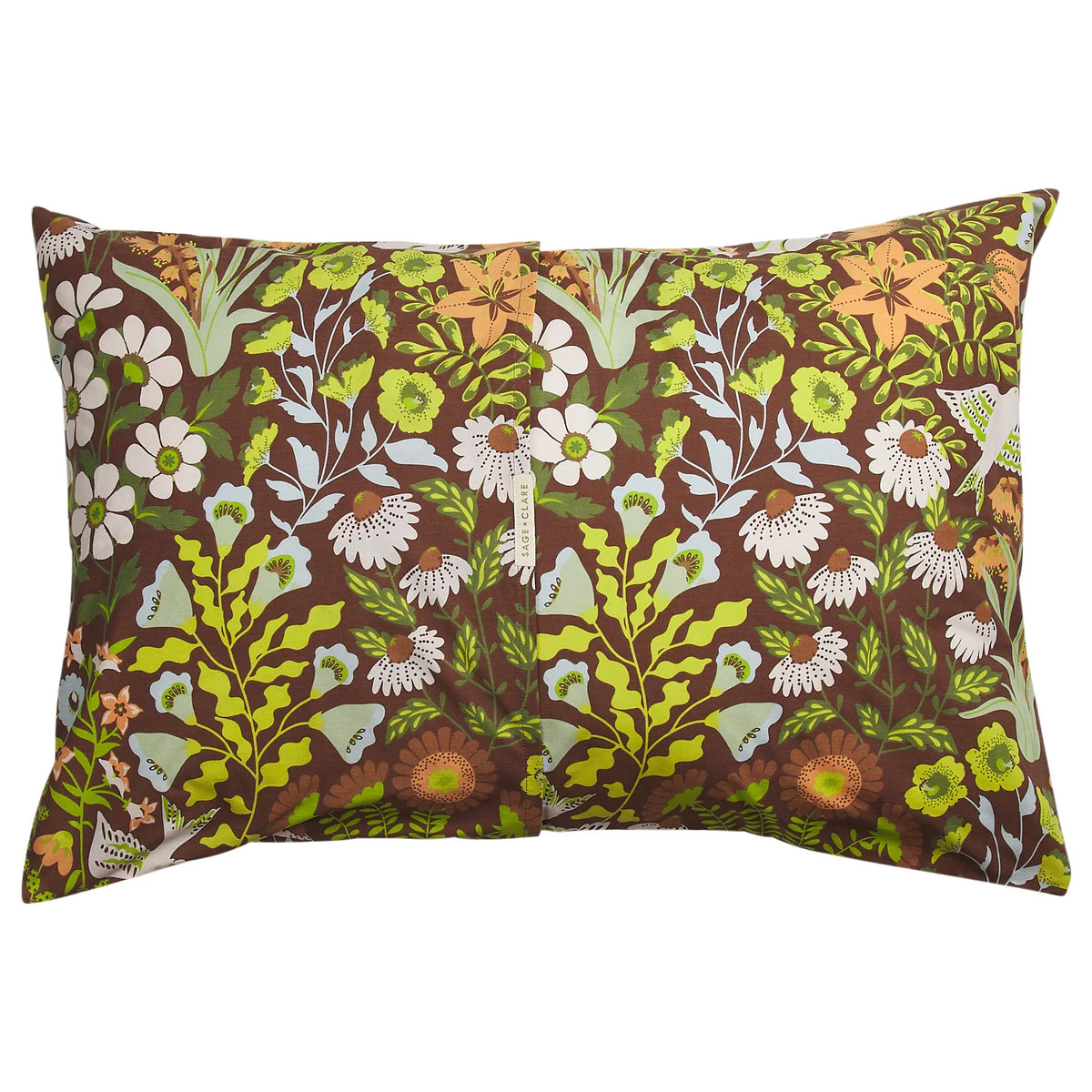Sloane Cotton Pillowcase Set - Umber