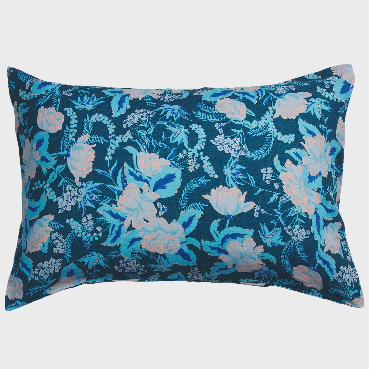 Sierra Linen Pillowcase Set - Sodalite