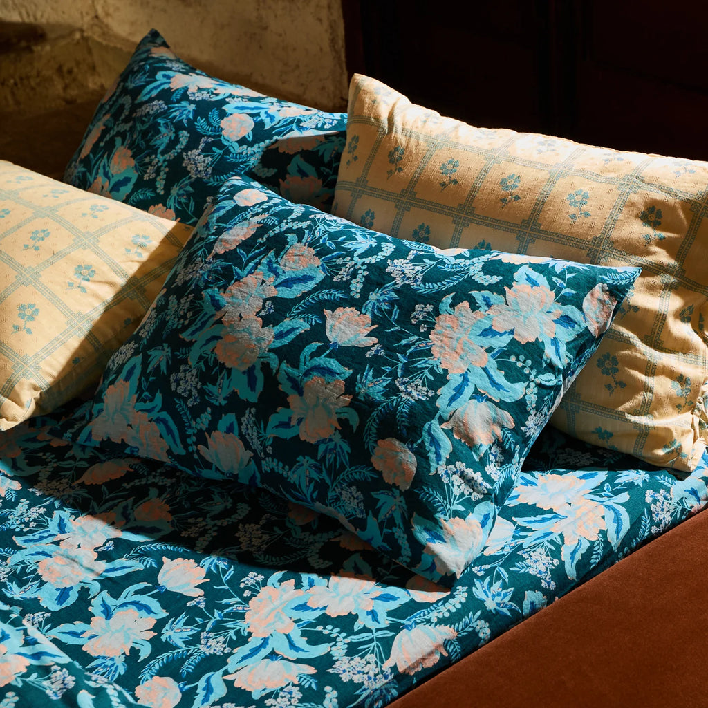 Sierra Linen Pillowcase Set - Sodalite