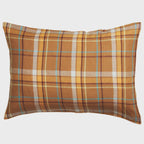Frances Linen Pillowcase Set - Sable
