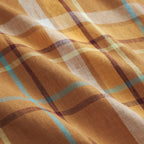 Frances Linen Pillowcase Set - Sable