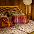 Josephine Cotton Pillowcase Set - Sienna