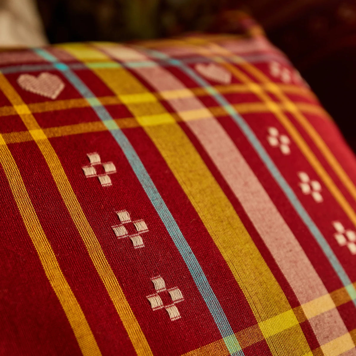 Josephine Cotton Pillowcase Set - Sienna
