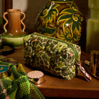 Magnolia Travel Pouch - Cactus Green