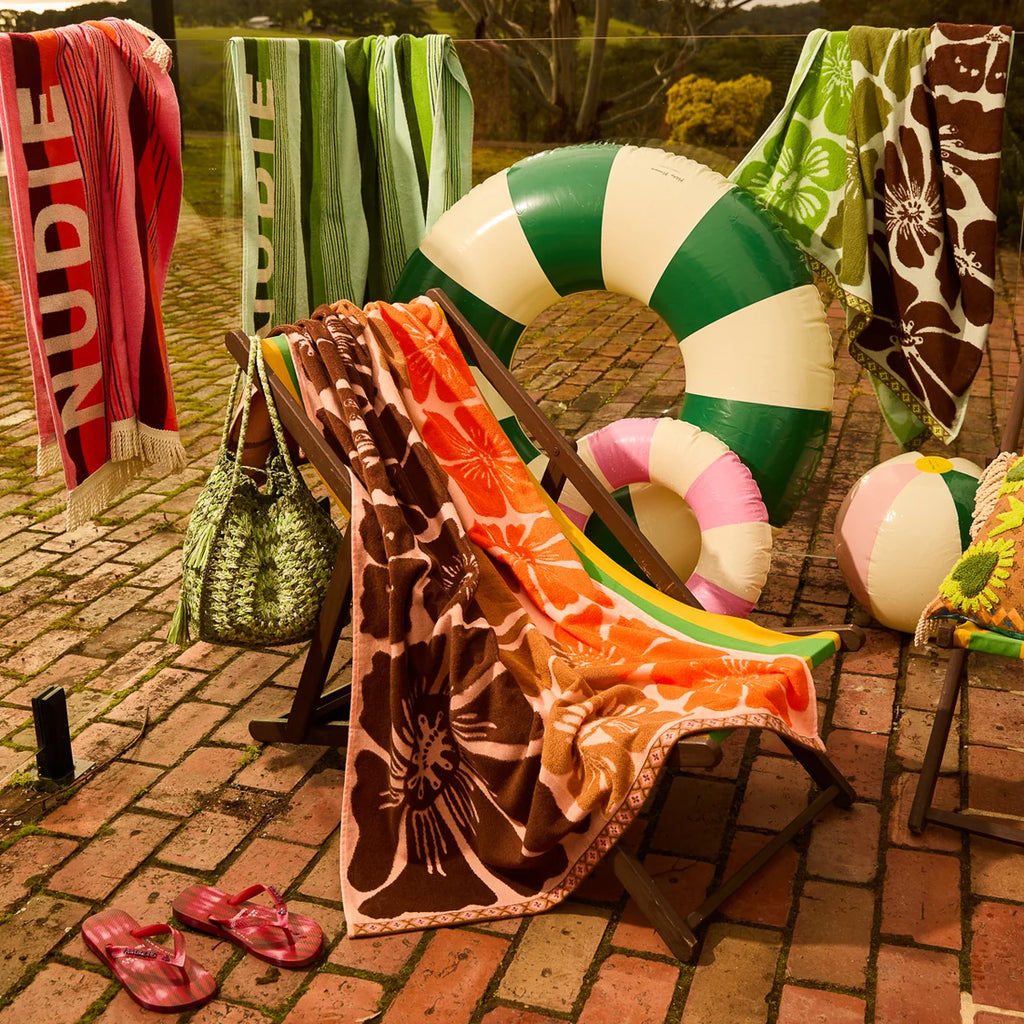 Jolene Hand Towel - Carnelian