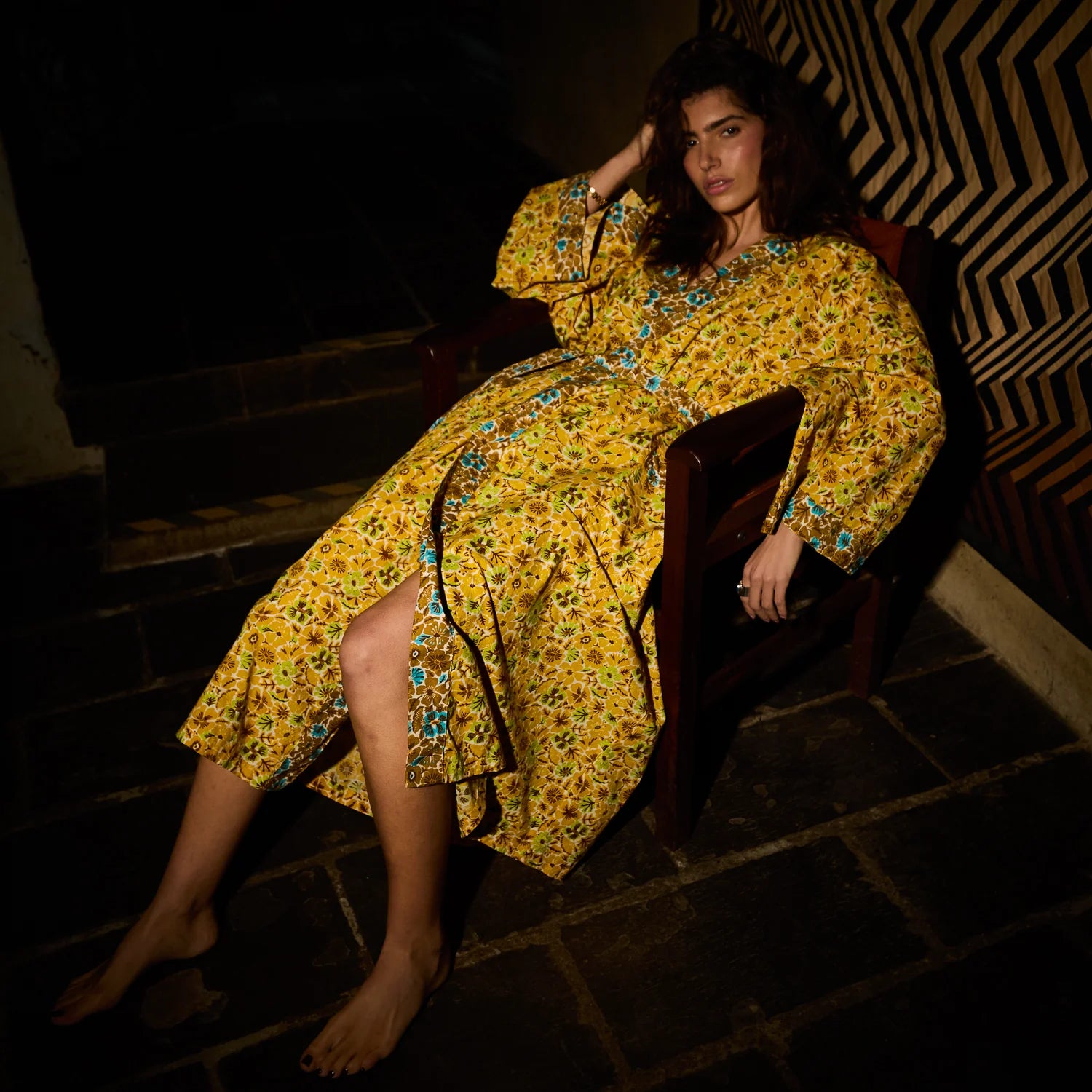 Magnolia Cotton Robe
