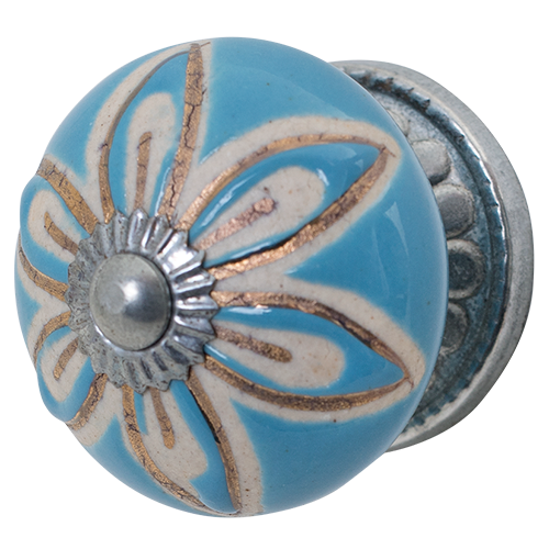 Drawer Knob - Aqua