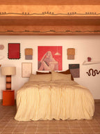 Duvet Cover - Yellow Stripes