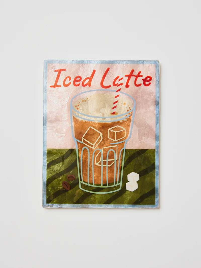 Barista Wall Art - Iced Latte