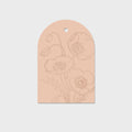 Gift Tag - Pink Poppies