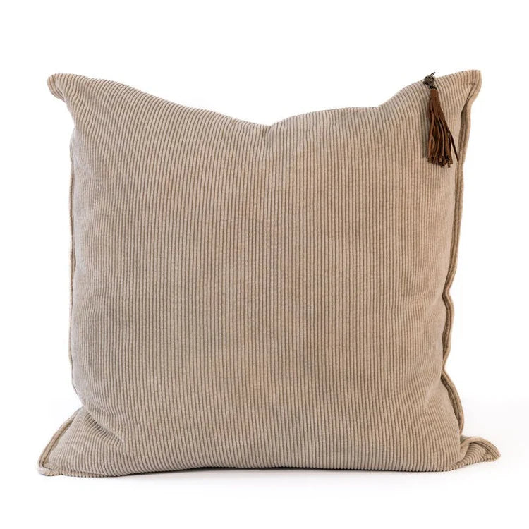 Hudson Corduroy Cushion - Natural