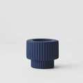 Single Candle Holder - Annix Cobalt