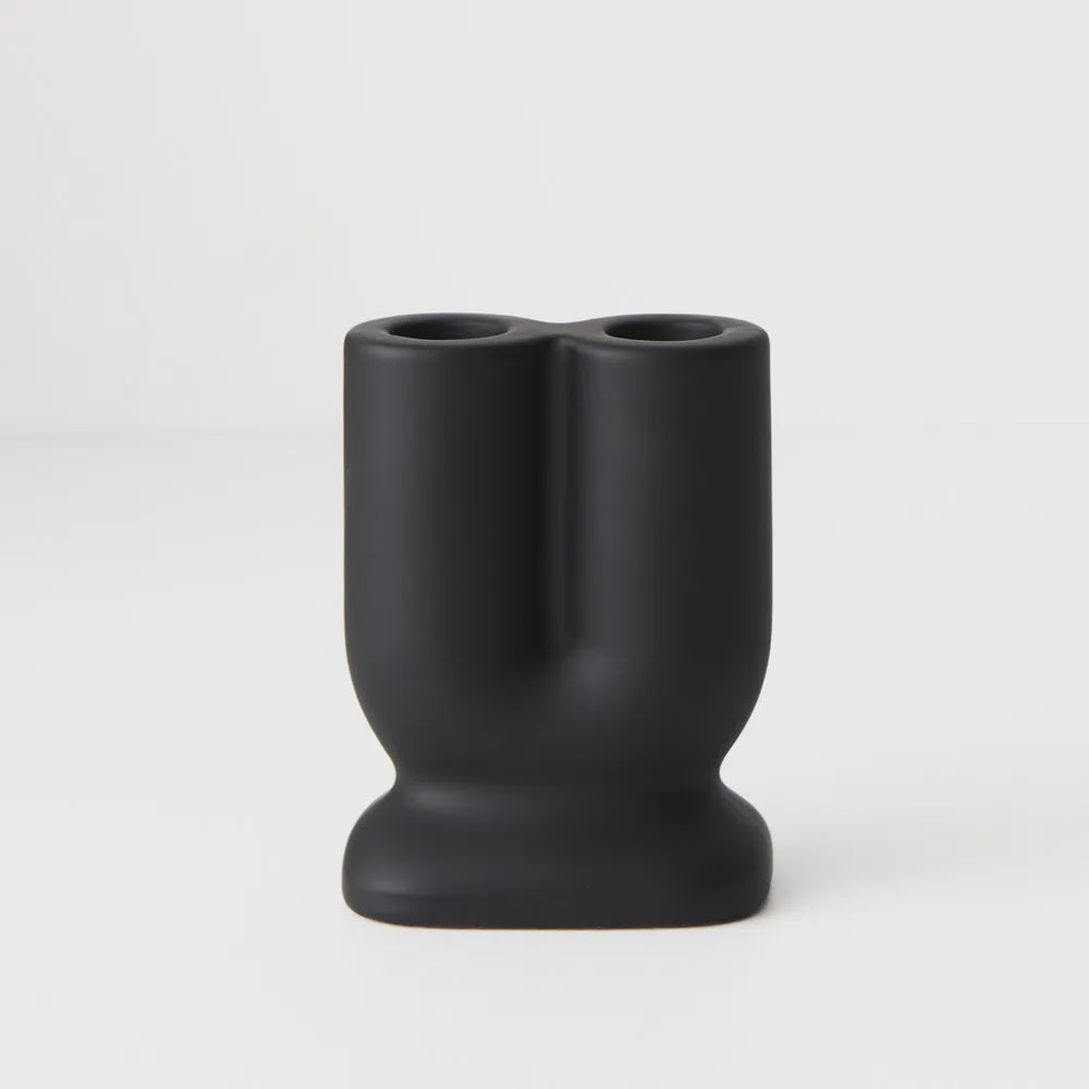 Isobel Black - 2 Candle Holder