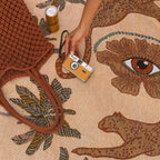 Eye Of The Jungle Throw - Dune