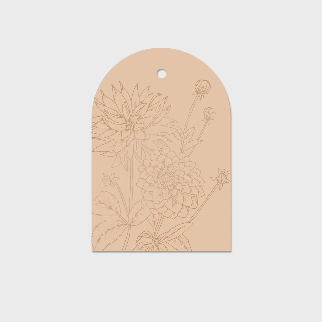 Gift Tag - Dahlia