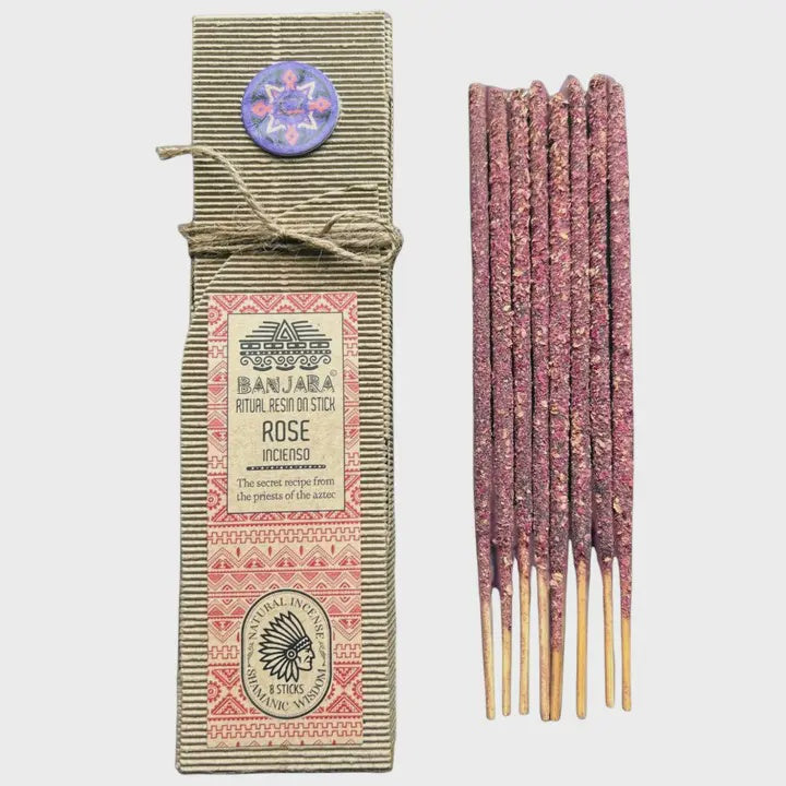Incense Sticks - Rose Resin Shamanic Wisdom