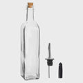 Olive Oil Pourer Bottle With Cork Lid - 500ml