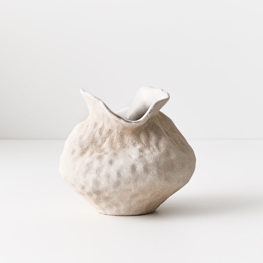 Vase - Lexi White Organic