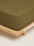 Fitted Sheet - Olive