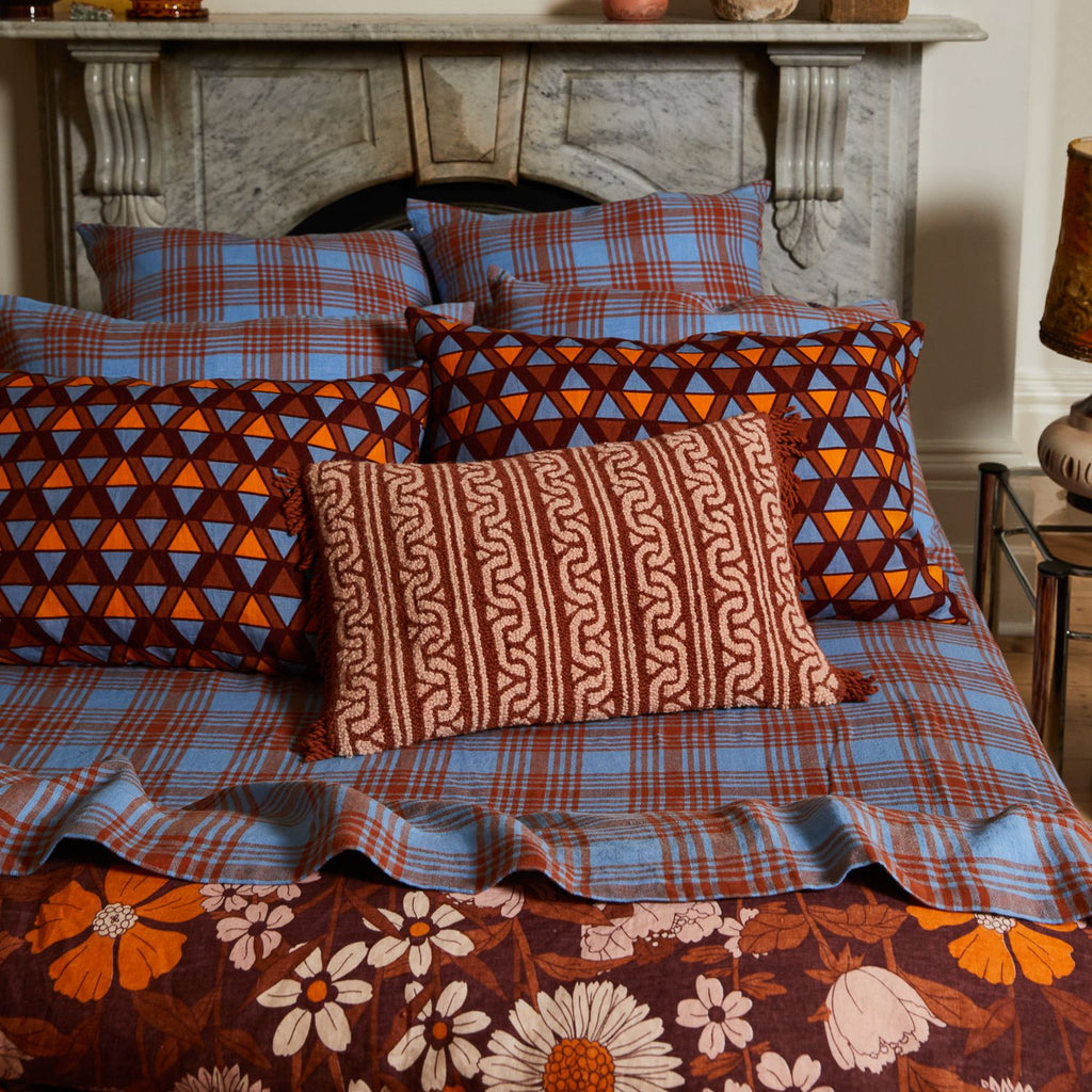 Pello Fitted Sheet - Blue Jay