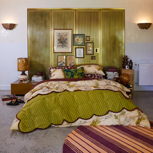 Quilted Coverlet - Adelyn Scalloped