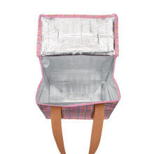Lunch Bag - Pink Blanket Check