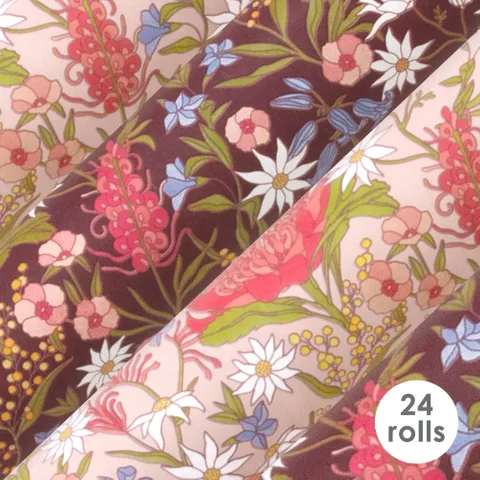 Paper Roll - Matilda Floral Mulberry