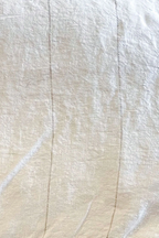 Carter Malle Linen Dress - White With Natural Stripe