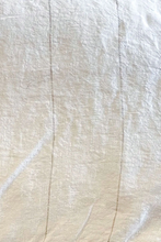 Carter Malle Linen Dress - White With Natural Stripe