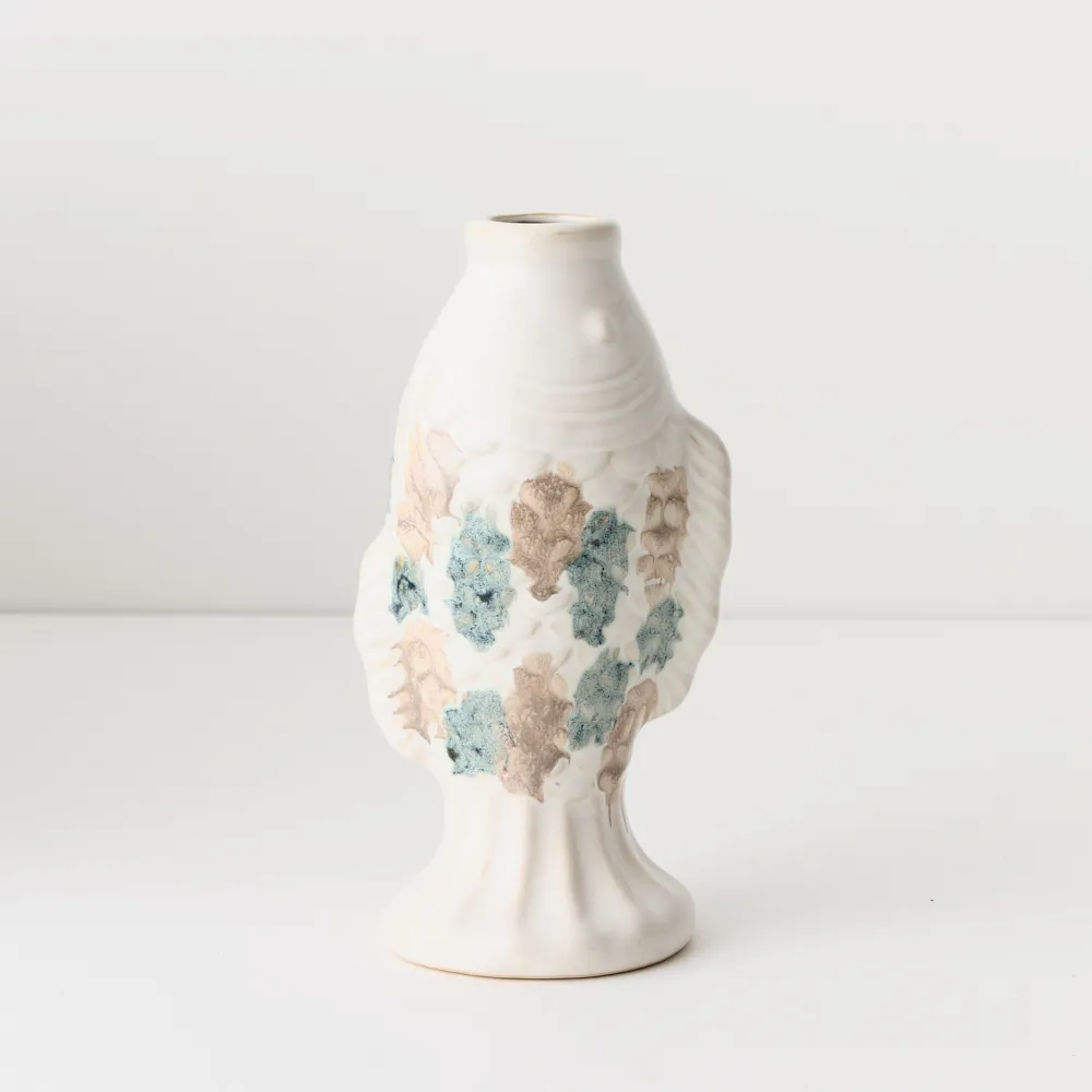Large Pesce Vase - Saltwater