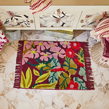 Genevieve Bath Mat - Mahogany