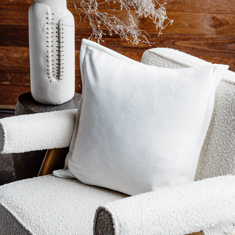 Evelyn Cushion - Off White