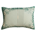 Mallorie Forest Linen Pillowcase Set