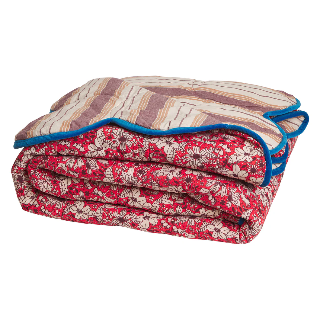 Quilted Coverlet - Evette Scalloped