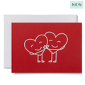 Card - Hugging Hearts