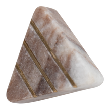 Drawer Knob - Triangle Pink Salt