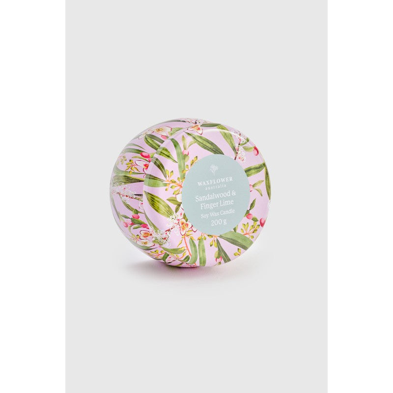 Candle Tin - Sandalwood & Finger Lime