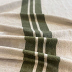 Tablecloth - Olive Stripe