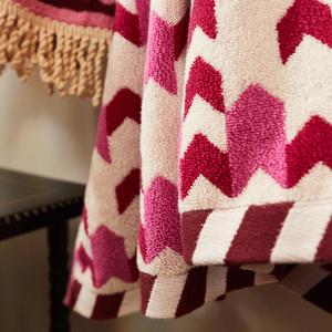 Bath Sheet - Arlette Fuschia