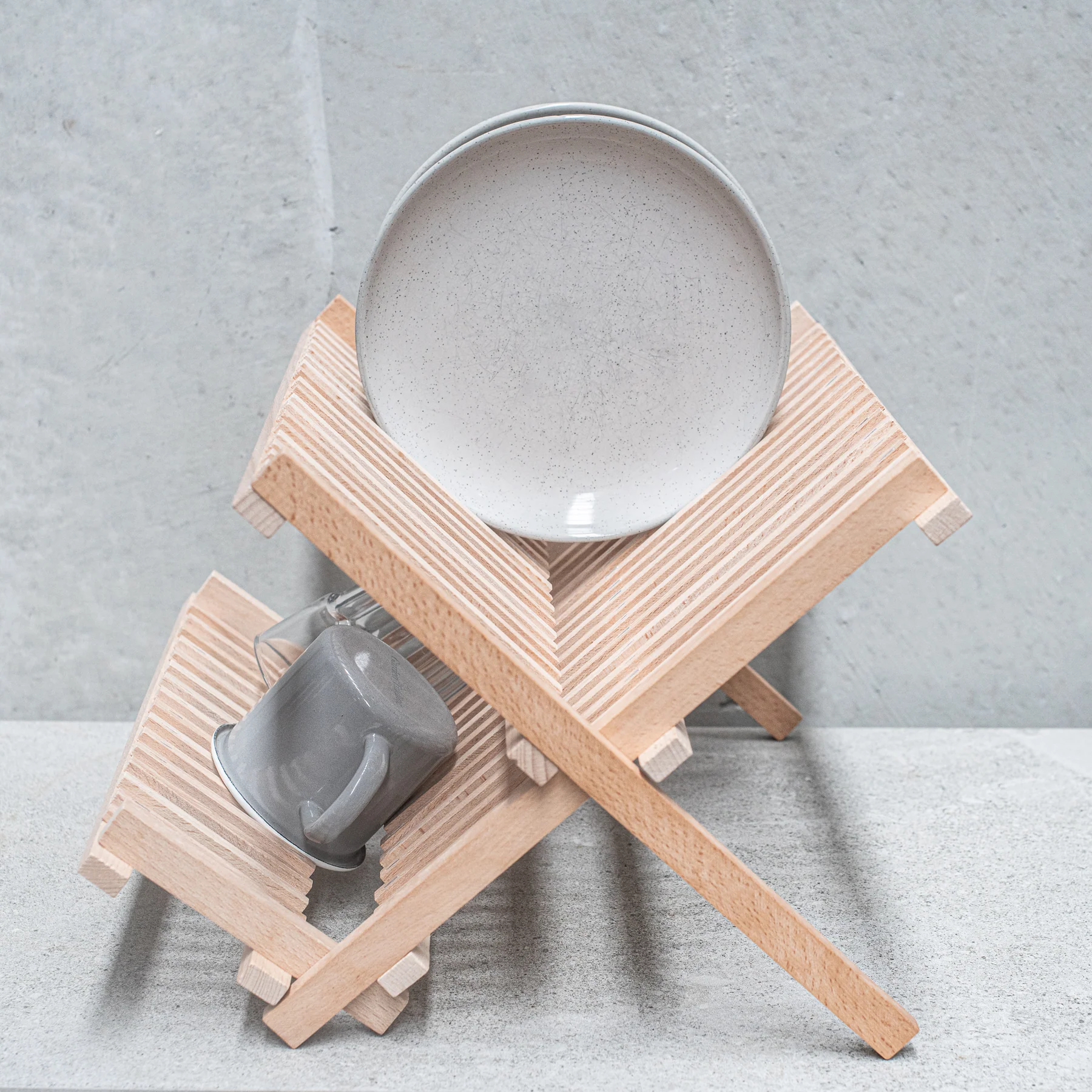 Wooden Dish Rack