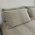 Ami Cru Standard Pillowcase Set - Cafe