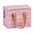 Lunch Bag - Pink Blanket Check