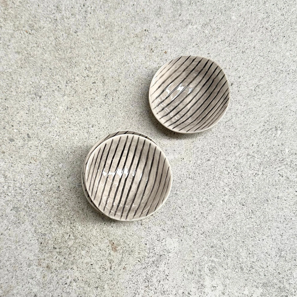 Dimpled Lines Bowl