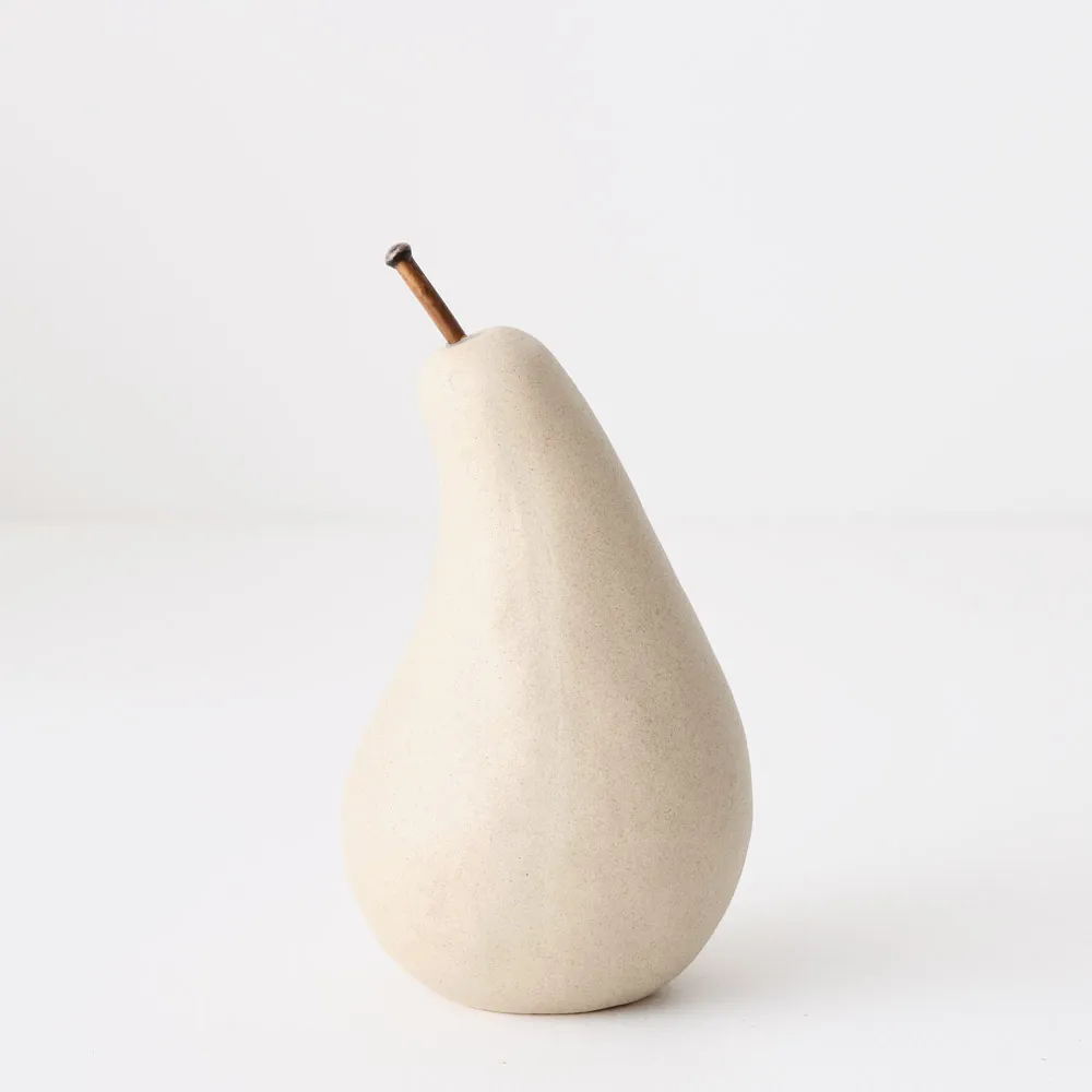 Medium Elvi Pear - Putty