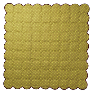 Quilted Coverlet - Adelyn Scalloped