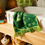 Lucia Face Washer Set - Kelp