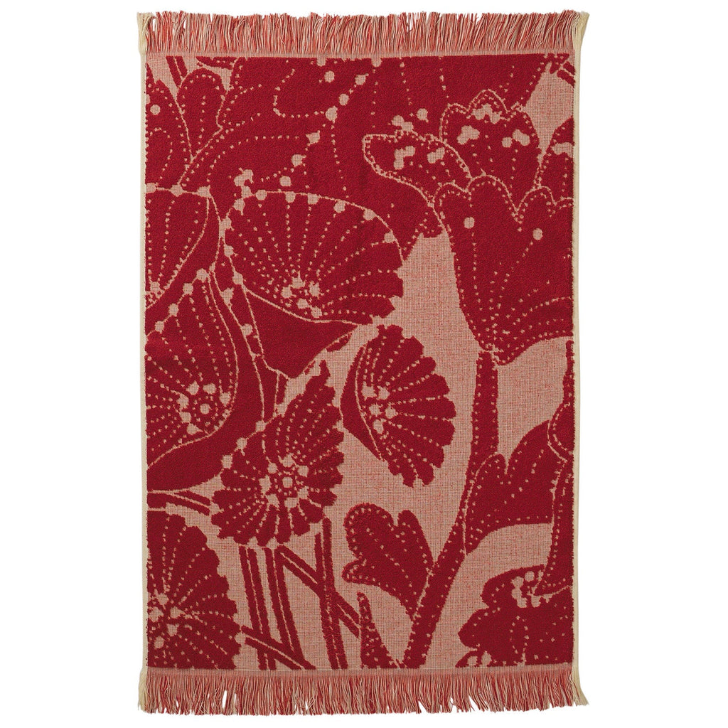 Lucia Hand Towel - Crimson