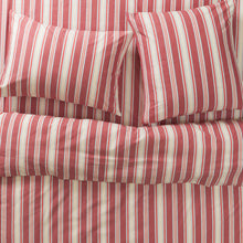 Selene Cotton Pillowcase Set - Crimson