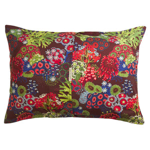 Cora Cotton Pillowcase Set - Garnet